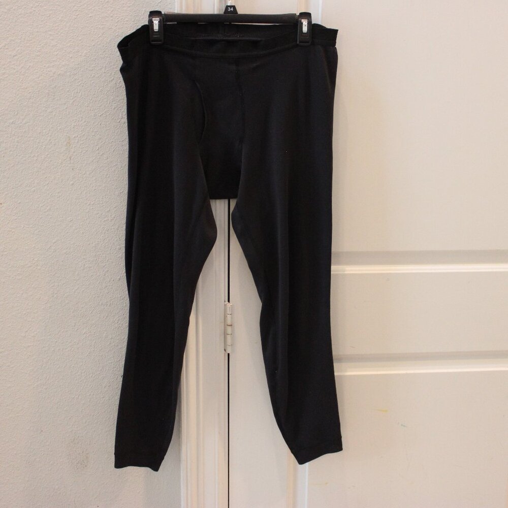 Patagonia Pants Mens Medium Black Capilene Thermal Base Layer Long Underwear